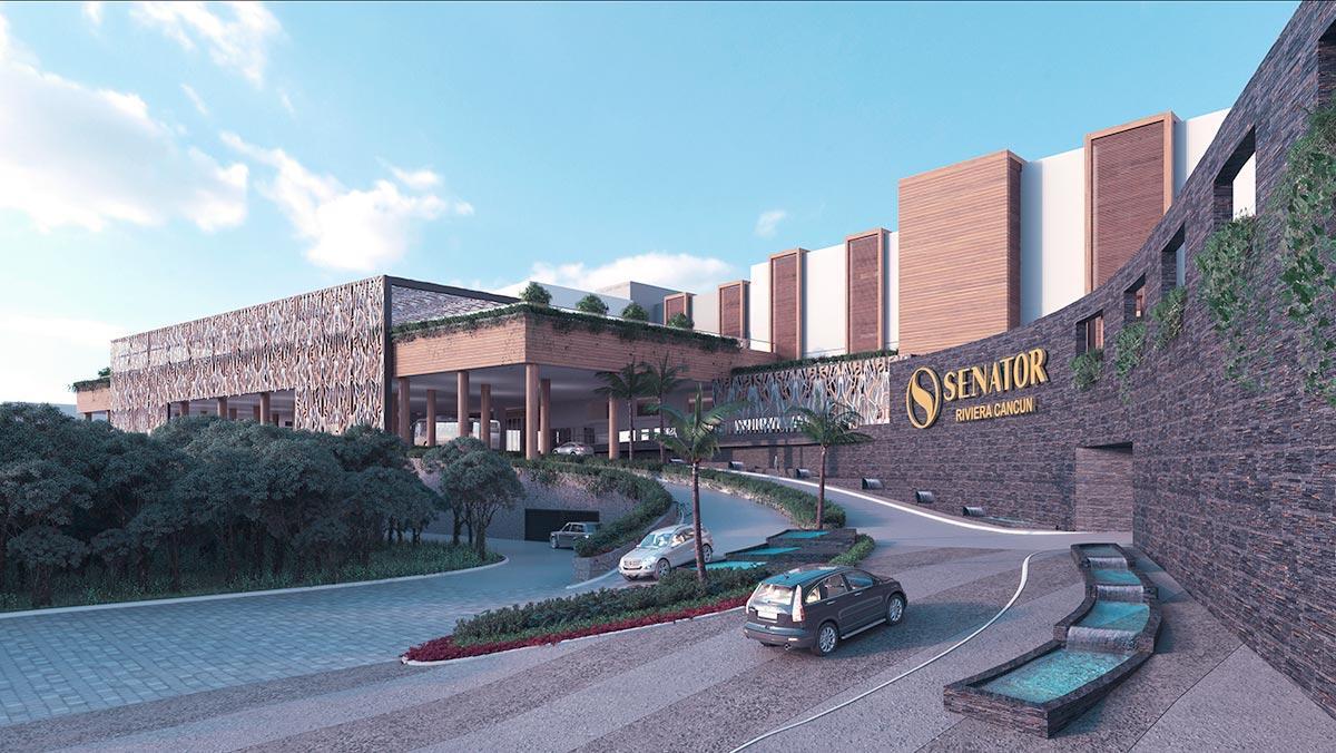 Senator Riviera Cancun Spa Resort プエルト・モレロス エクステリア 写真
